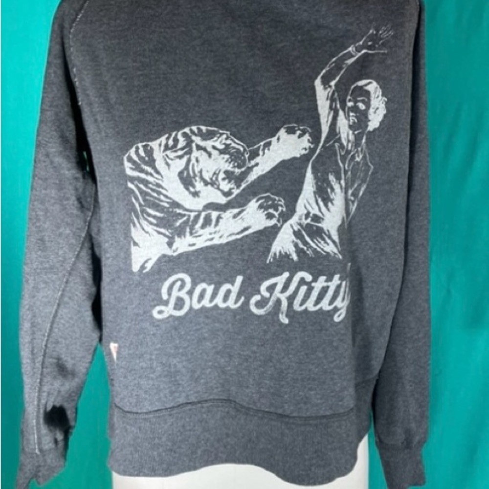 Bad Kitty Gray Sweater